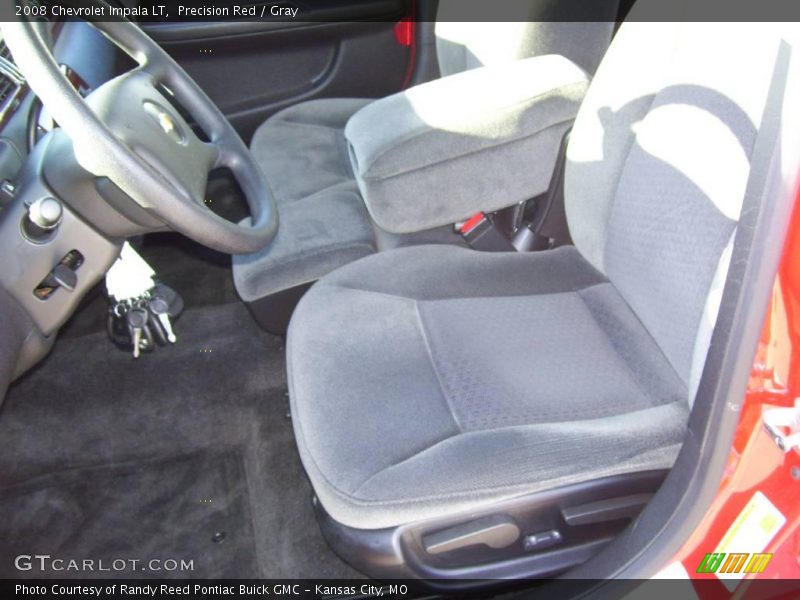 Precision Red / Gray 2008 Chevrolet Impala LT