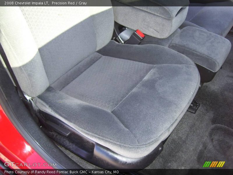 Precision Red / Gray 2008 Chevrolet Impala LT