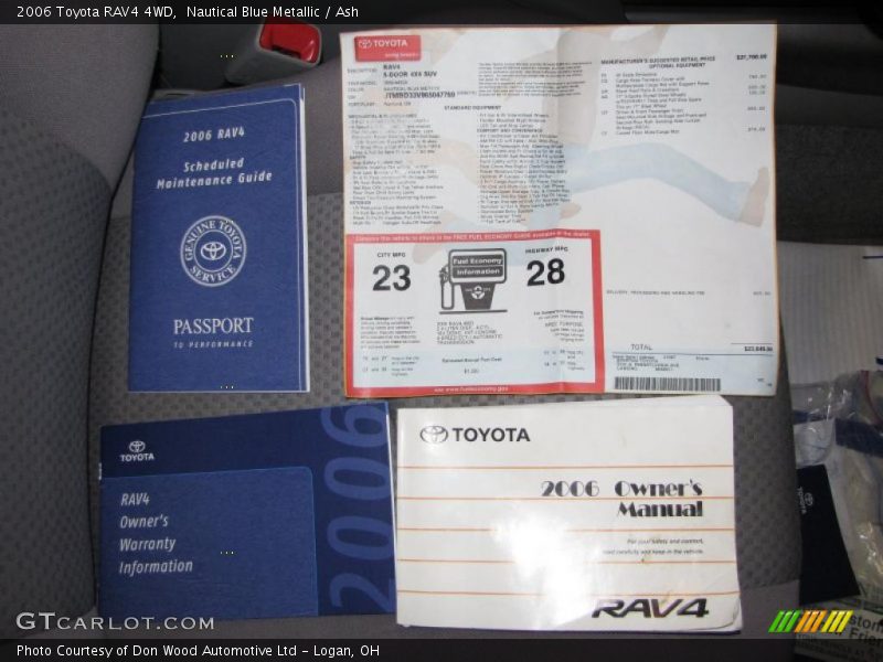 Nautical Blue Metallic / Ash 2006 Toyota RAV4 4WD