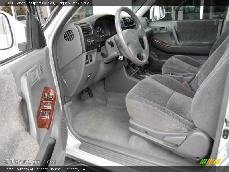 Bright Silver / Gray 2001 Honda Passport EX 4x4