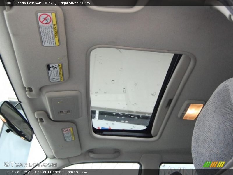 Bright Silver / Gray 2001 Honda Passport EX 4x4