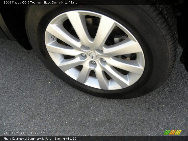 Black Cherry Mica / Sand 2008 Mazda CX-9 Touring