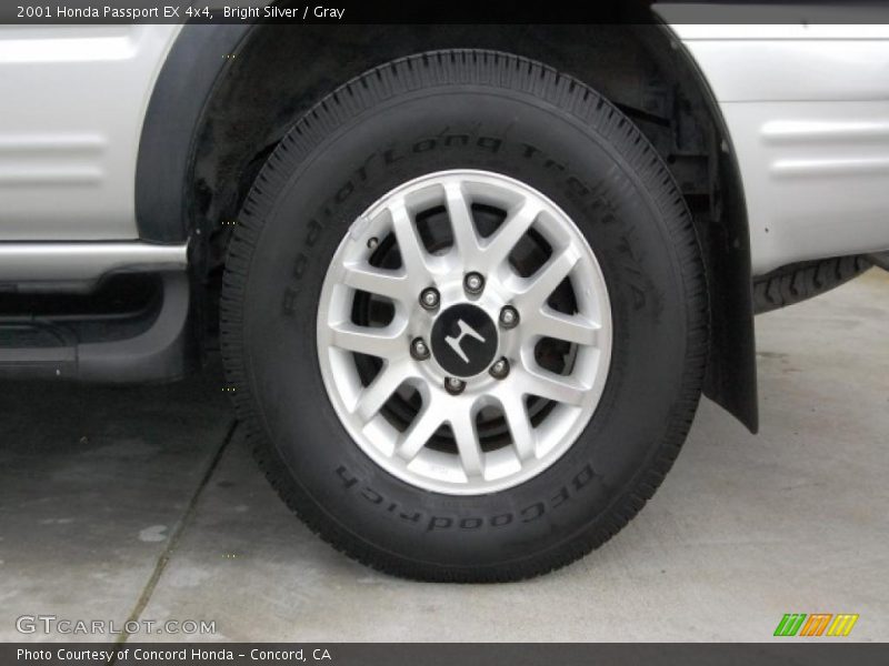 Bright Silver / Gray 2001 Honda Passport EX 4x4