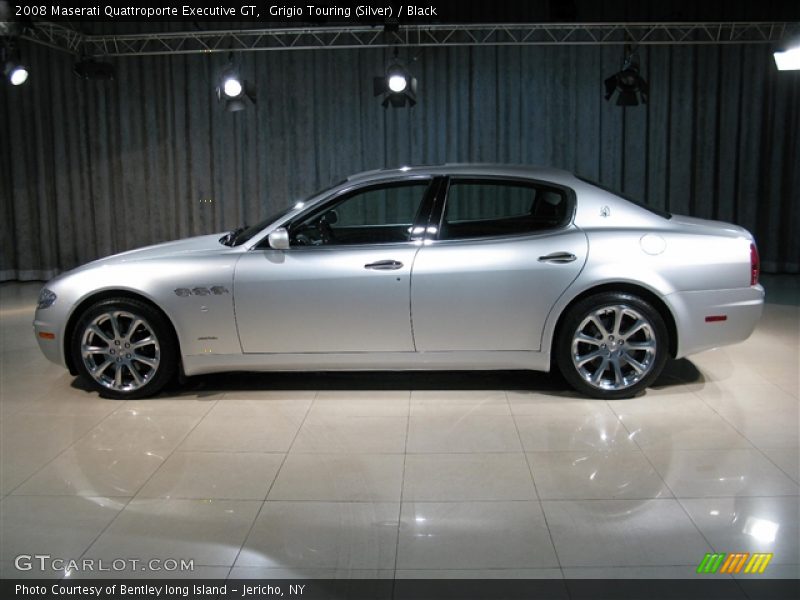 Grigio Touring (Silver) / Black 2008 Maserati Quattroporte Executive GT