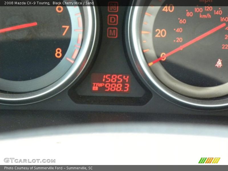 Black Cherry Mica / Sand 2008 Mazda CX-9 Touring