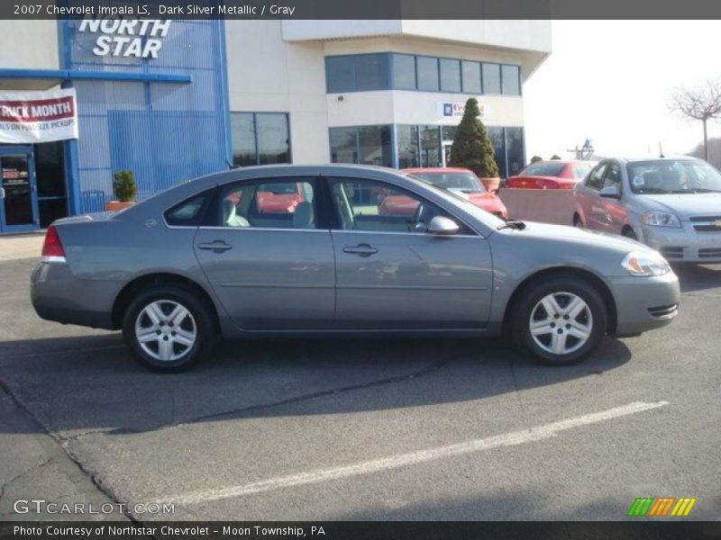 Dark Silver Metallic / Gray 2007 Chevrolet Impala LS