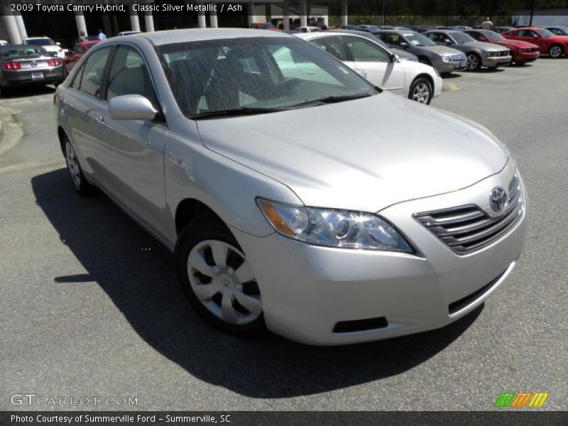 Classic Silver Metallic / Ash 2009 Toyota Camry Hybrid