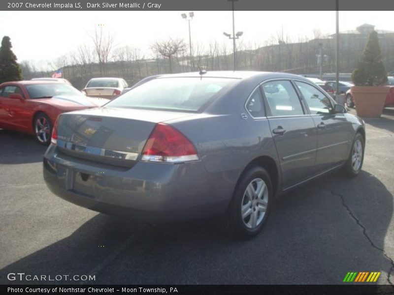 Dark Silver Metallic / Gray 2007 Chevrolet Impala LS