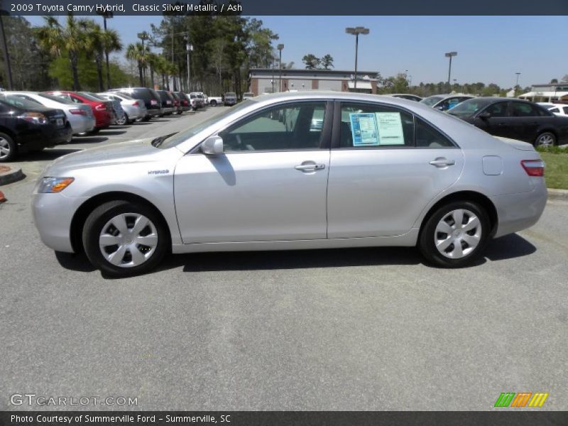 Classic Silver Metallic / Ash 2009 Toyota Camry Hybrid