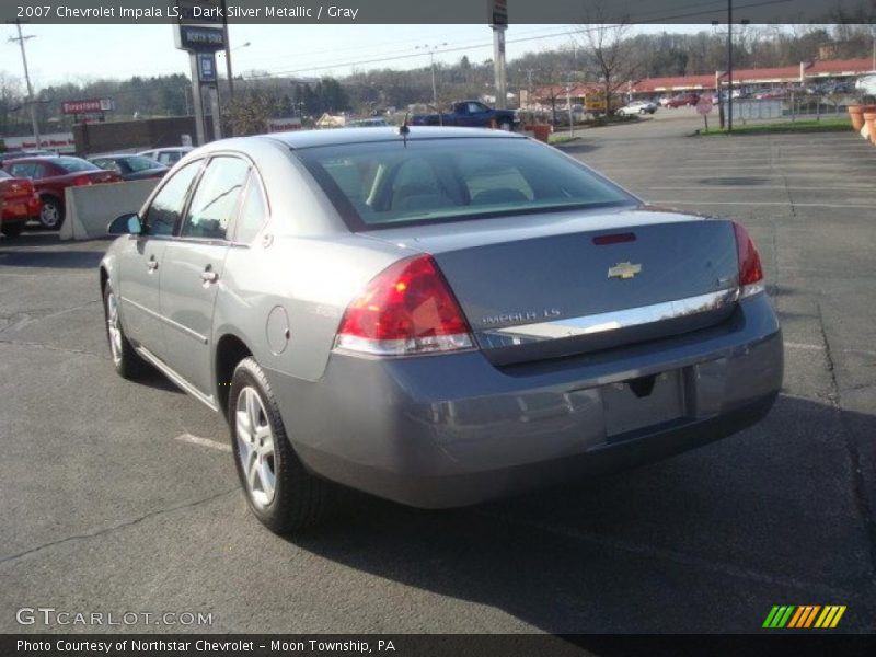 Dark Silver Metallic / Gray 2007 Chevrolet Impala LS