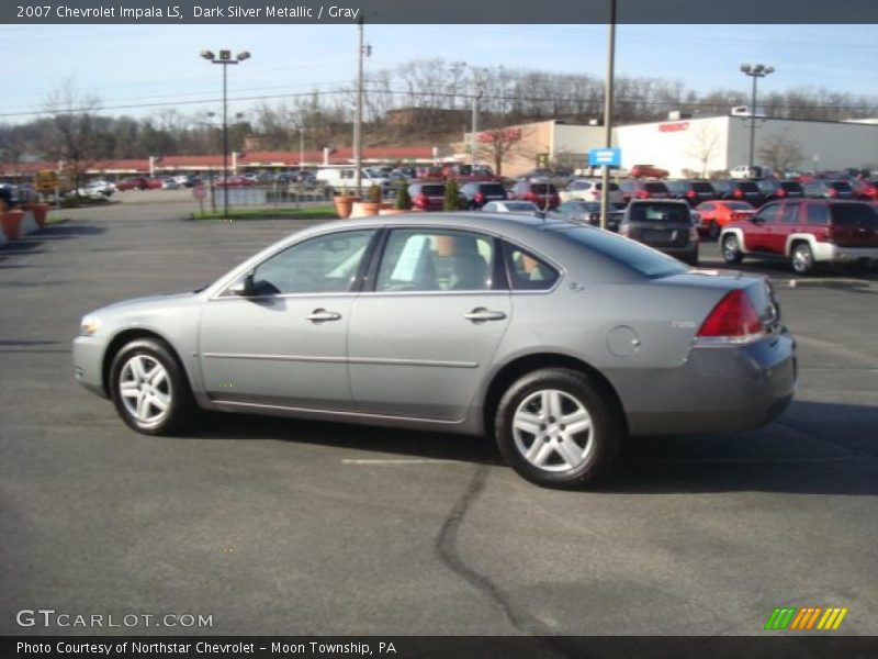 Dark Silver Metallic / Gray 2007 Chevrolet Impala LS