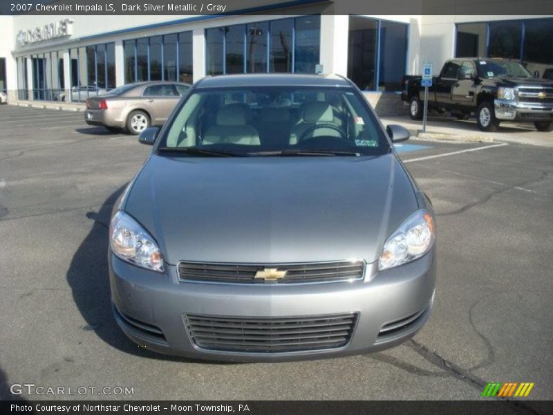 Dark Silver Metallic / Gray 2007 Chevrolet Impala LS