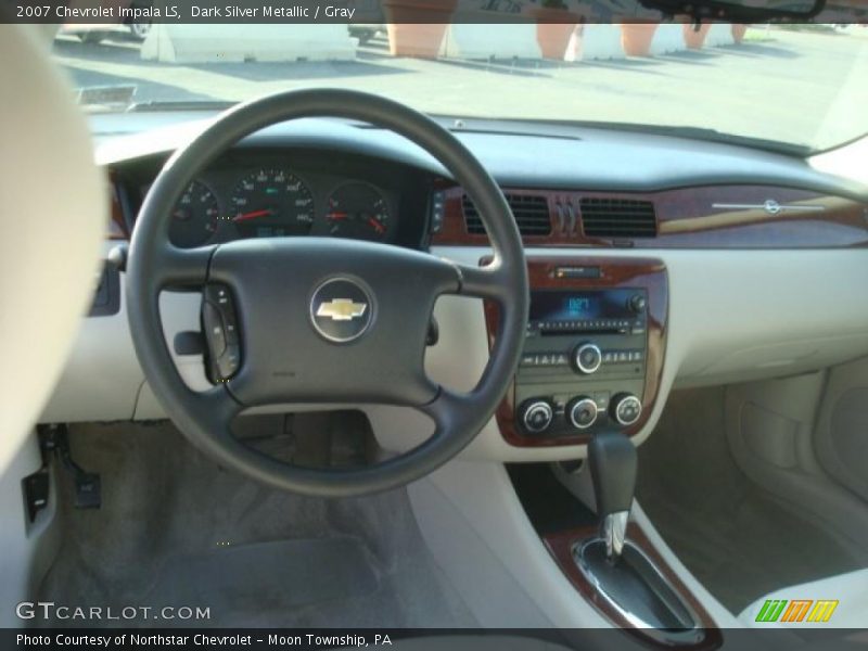 Dark Silver Metallic / Gray 2007 Chevrolet Impala LS