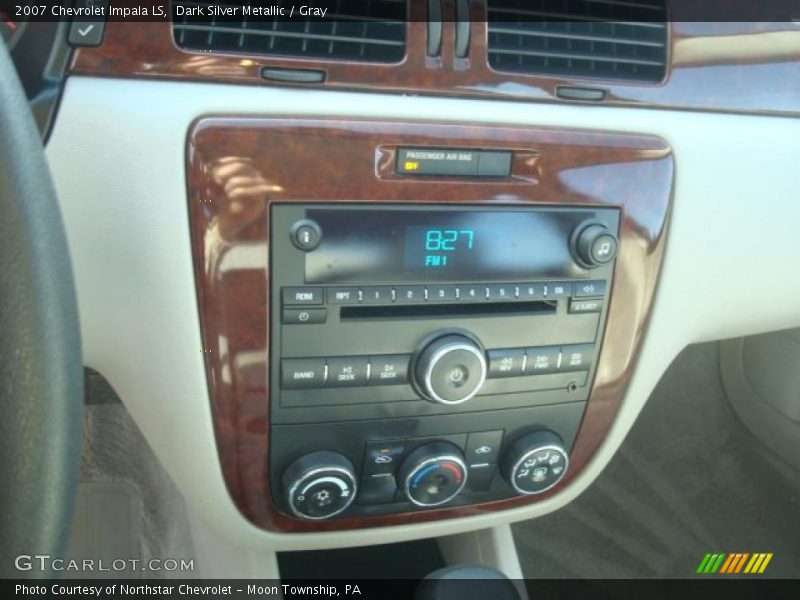 Dark Silver Metallic / Gray 2007 Chevrolet Impala LS