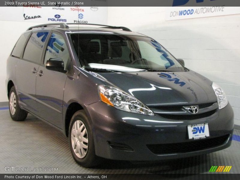 Slate Metallic / Stone 2009 Toyota Sienna LE