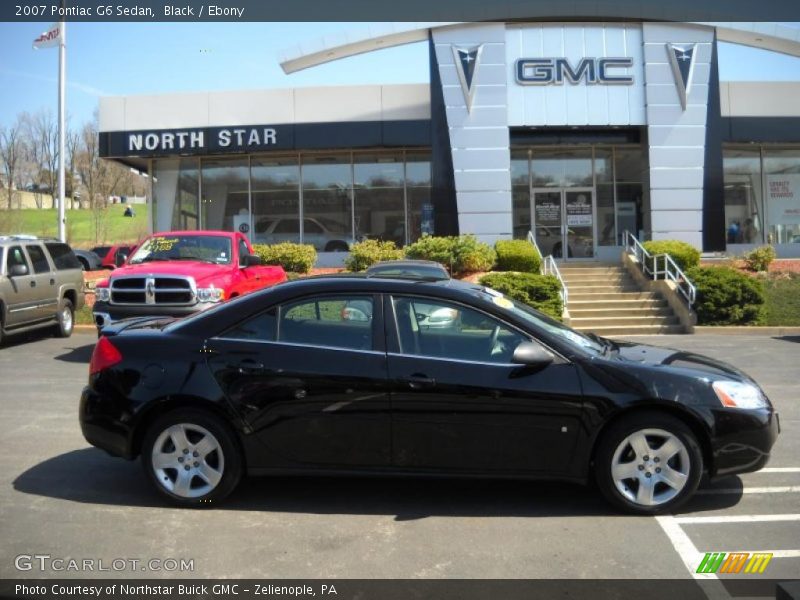 Black / Ebony 2007 Pontiac G6 Sedan