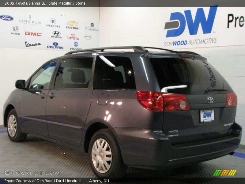 Slate Metallic / Stone 2009 Toyota Sienna LE