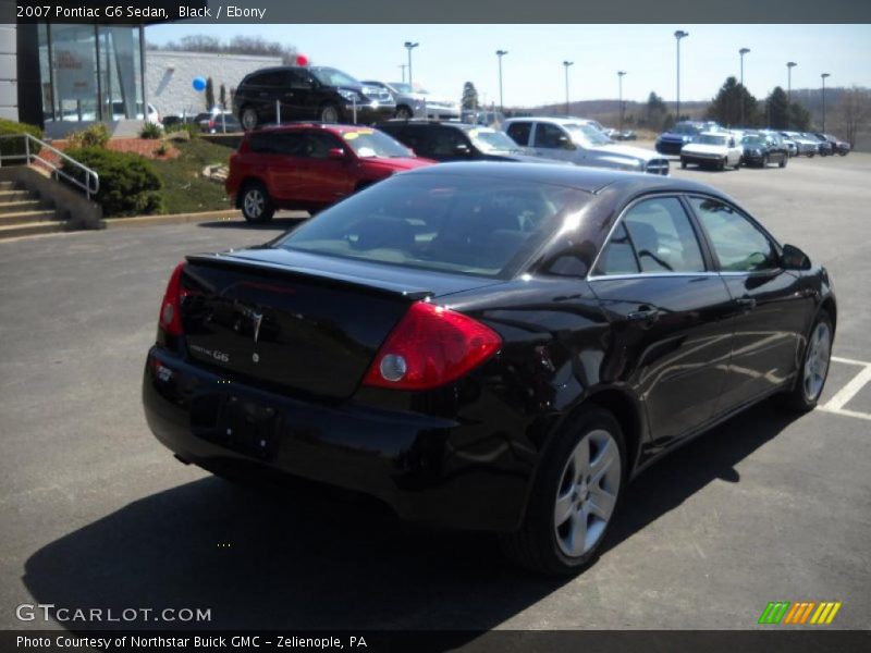 Black / Ebony 2007 Pontiac G6 Sedan