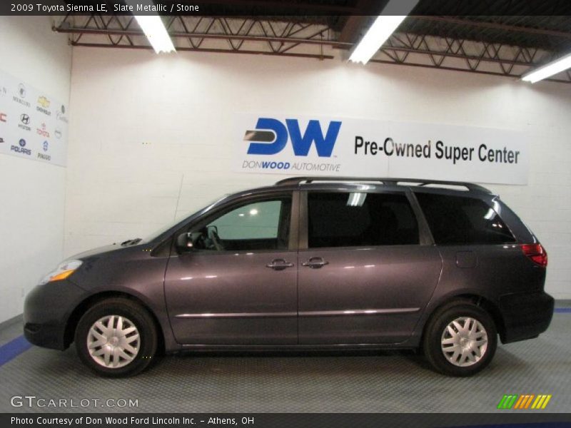Slate Metallic / Stone 2009 Toyota Sienna LE
