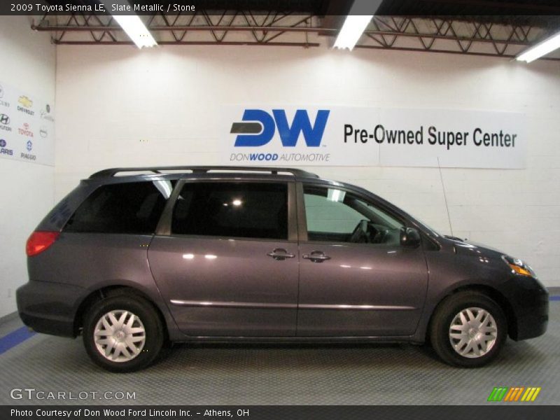 Slate Metallic / Stone 2009 Toyota Sienna LE