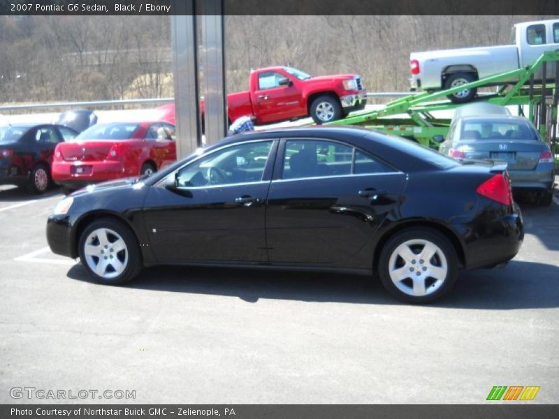 Black / Ebony 2007 Pontiac G6 Sedan