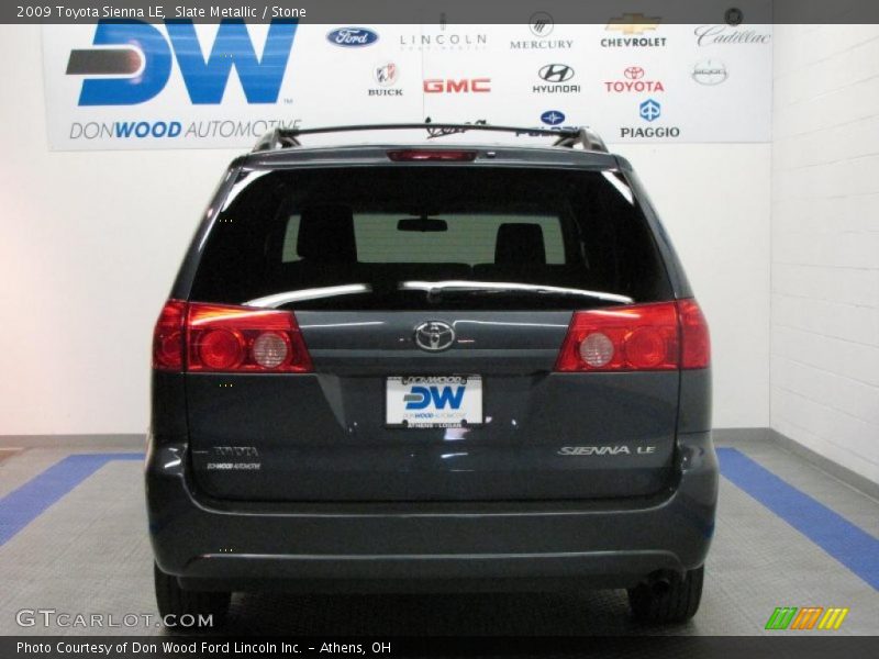 Slate Metallic / Stone 2009 Toyota Sienna LE