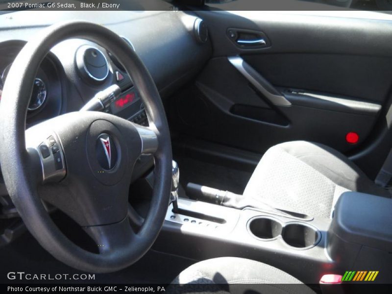 Black / Ebony 2007 Pontiac G6 Sedan
