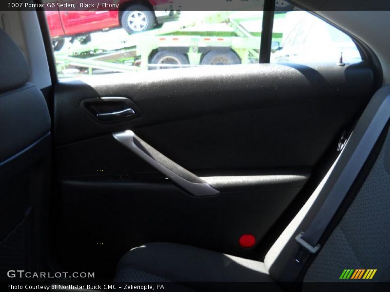 Black / Ebony 2007 Pontiac G6 Sedan