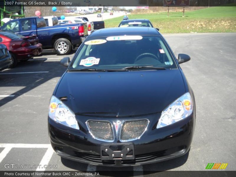 Black / Ebony 2007 Pontiac G6 Sedan