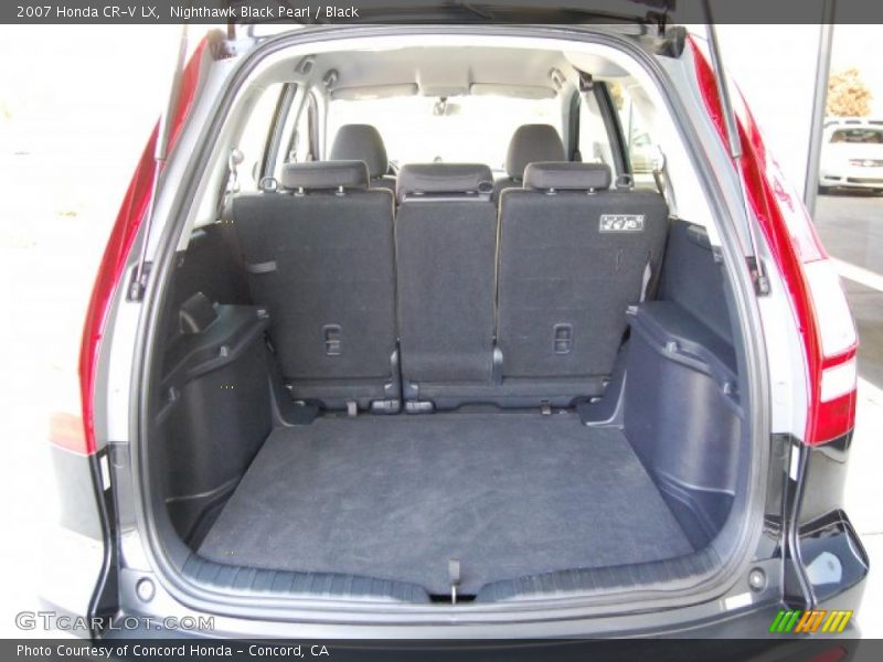 Nighthawk Black Pearl / Black 2007 Honda CR-V LX