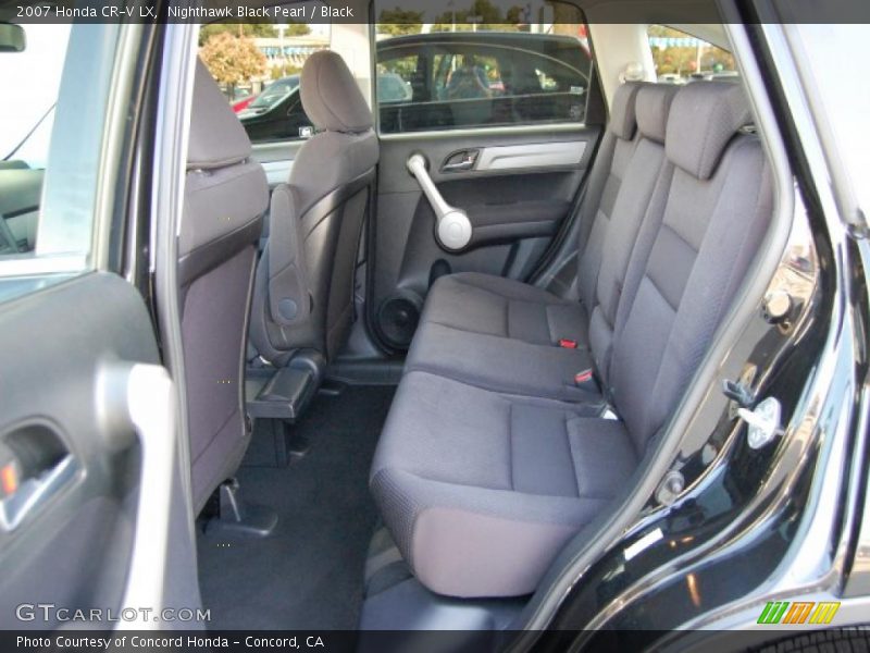 Nighthawk Black Pearl / Black 2007 Honda CR-V LX