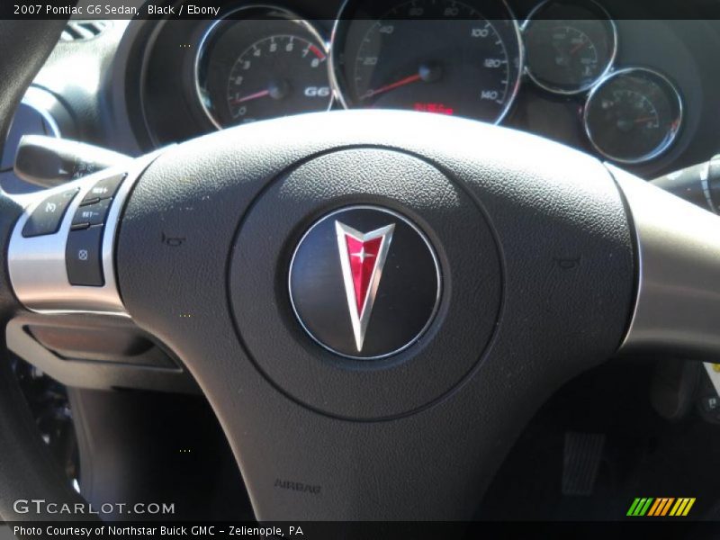 Black / Ebony 2007 Pontiac G6 Sedan