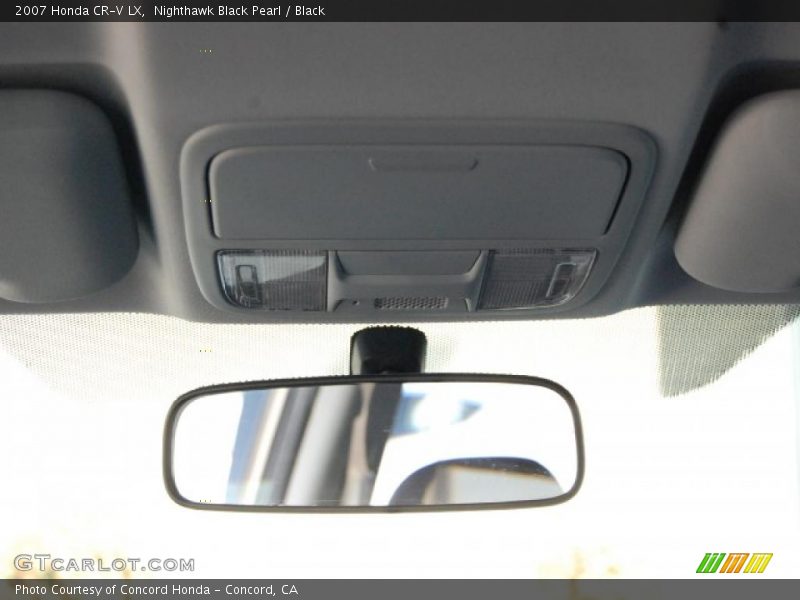 Nighthawk Black Pearl / Black 2007 Honda CR-V LX