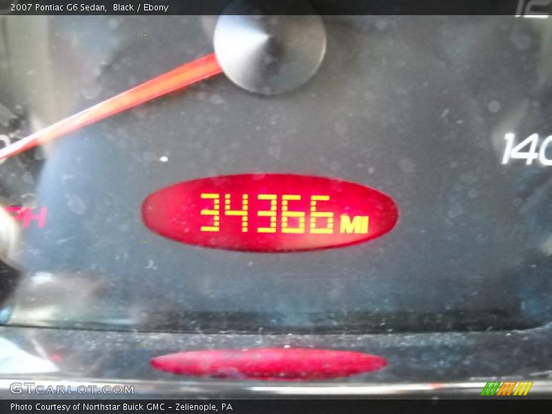 Black / Ebony 2007 Pontiac G6 Sedan