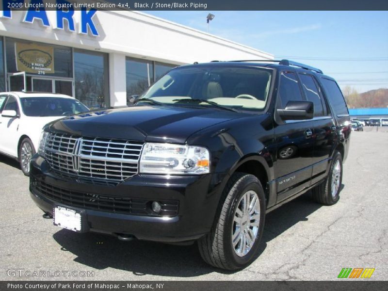 Black / Stone/Black Piping 2008 Lincoln Navigator Limited Edition 4x4