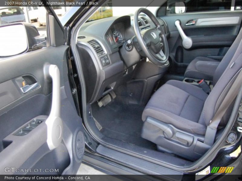 Nighthawk Black Pearl / Black 2007 Honda CR-V LX