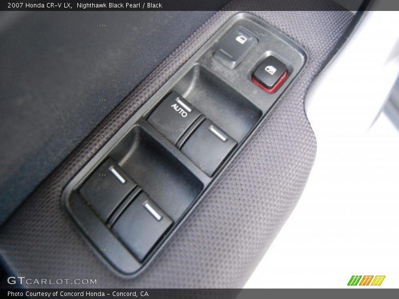 Nighthawk Black Pearl / Black 2007 Honda CR-V LX