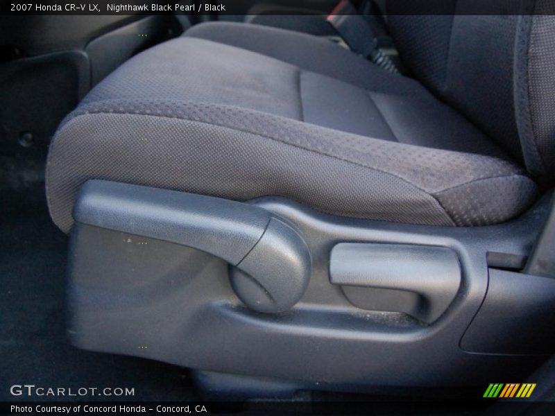 Nighthawk Black Pearl / Black 2007 Honda CR-V LX