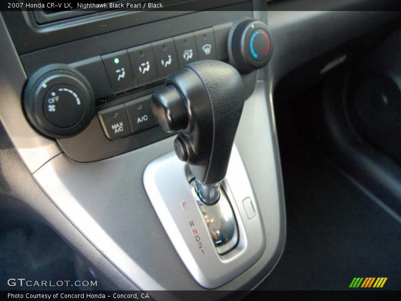 Nighthawk Black Pearl / Black 2007 Honda CR-V LX