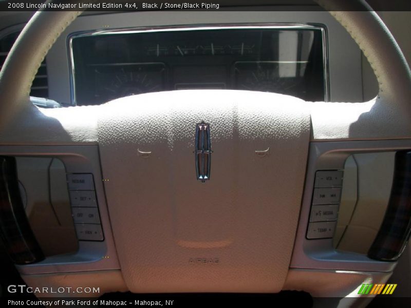 Black / Stone/Black Piping 2008 Lincoln Navigator Limited Edition 4x4