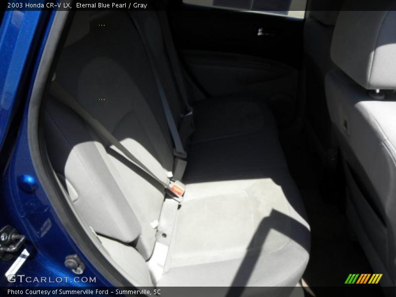 Eternal Blue Pearl / Gray 2003 Honda CR-V LX