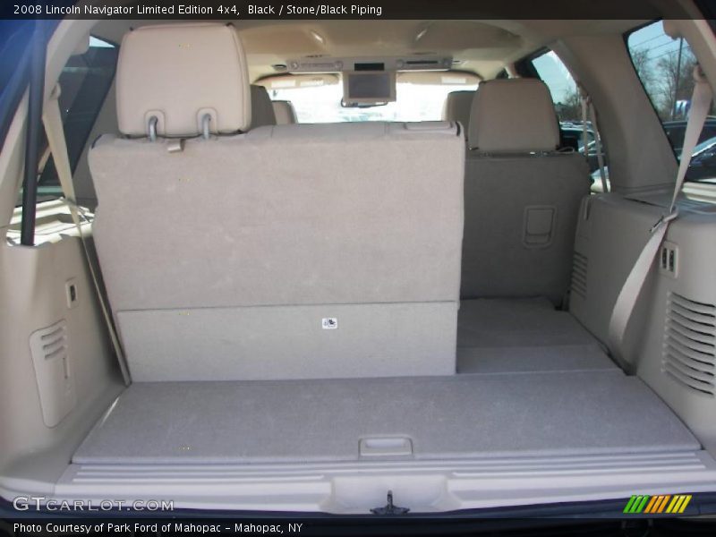 Black / Stone/Black Piping 2008 Lincoln Navigator Limited Edition 4x4