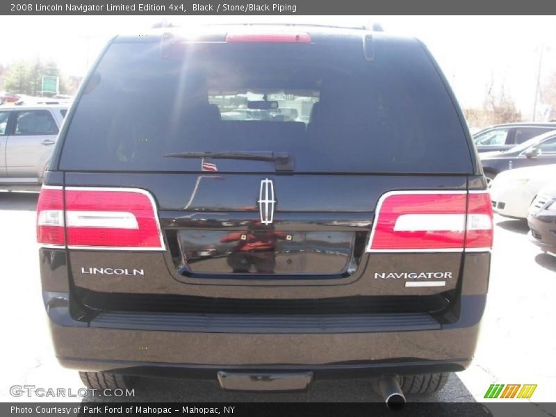 Black / Stone/Black Piping 2008 Lincoln Navigator Limited Edition 4x4