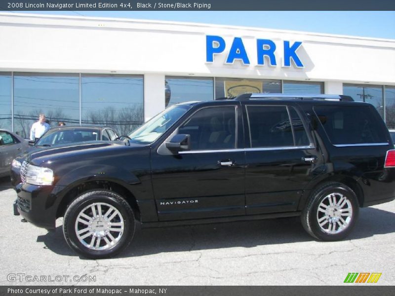 Black / Stone/Black Piping 2008 Lincoln Navigator Limited Edition 4x4