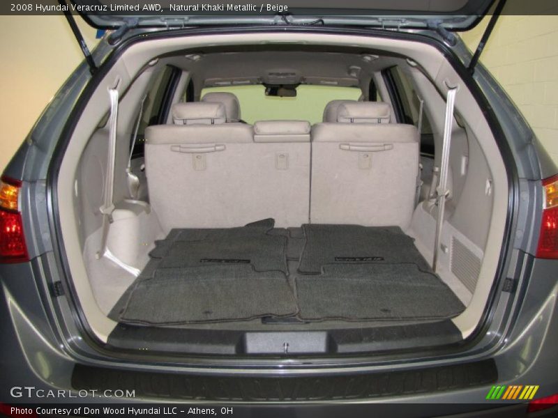 Natural Khaki Metallic / Beige 2008 Hyundai Veracruz Limited AWD