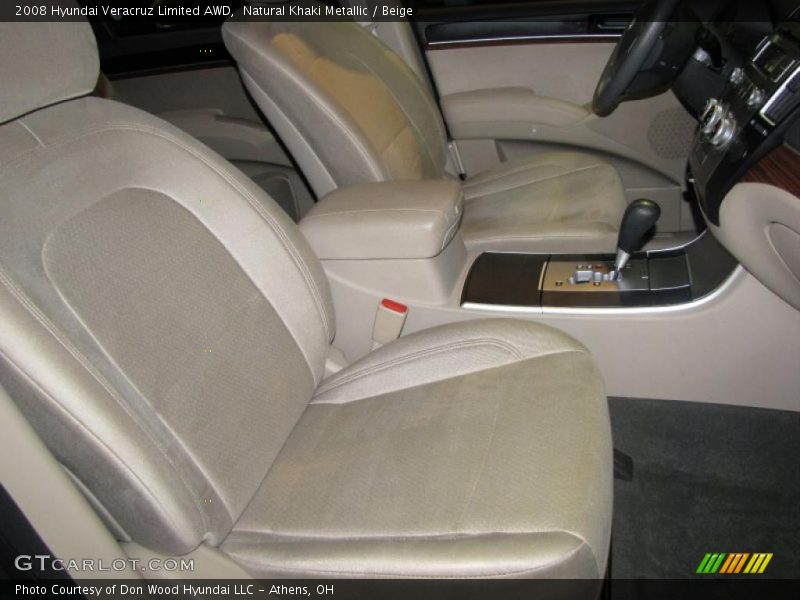 Natural Khaki Metallic / Beige 2008 Hyundai Veracruz Limited AWD