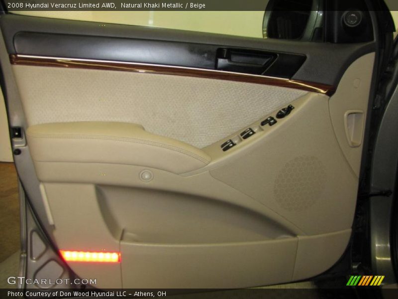 Natural Khaki Metallic / Beige 2008 Hyundai Veracruz Limited AWD