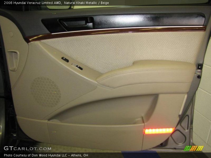Natural Khaki Metallic / Beige 2008 Hyundai Veracruz Limited AWD