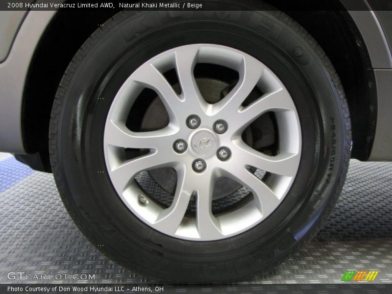 Natural Khaki Metallic / Beige 2008 Hyundai Veracruz Limited AWD