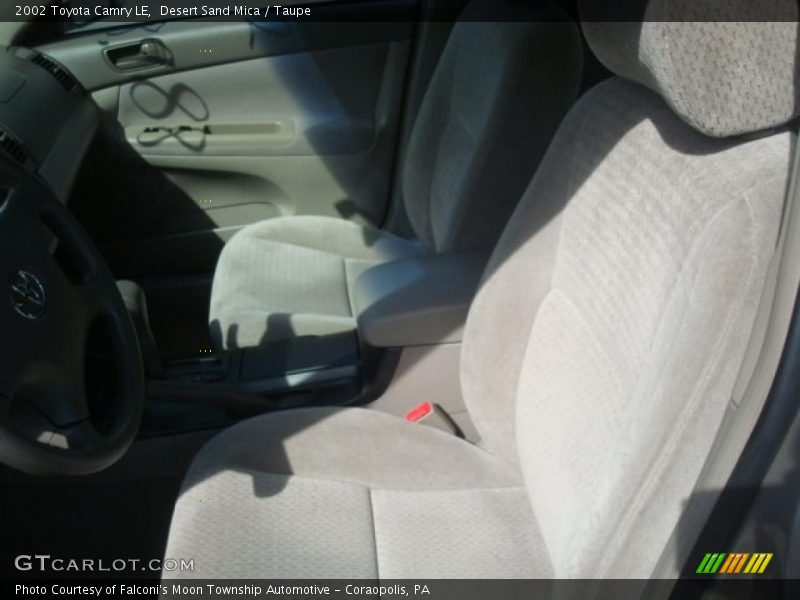 Desert Sand Mica / Taupe 2002 Toyota Camry LE